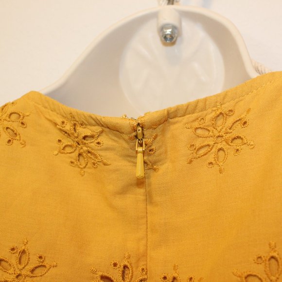 Madewell Yellow Flutter Sleeve Sundress - Picture 5 of 9
